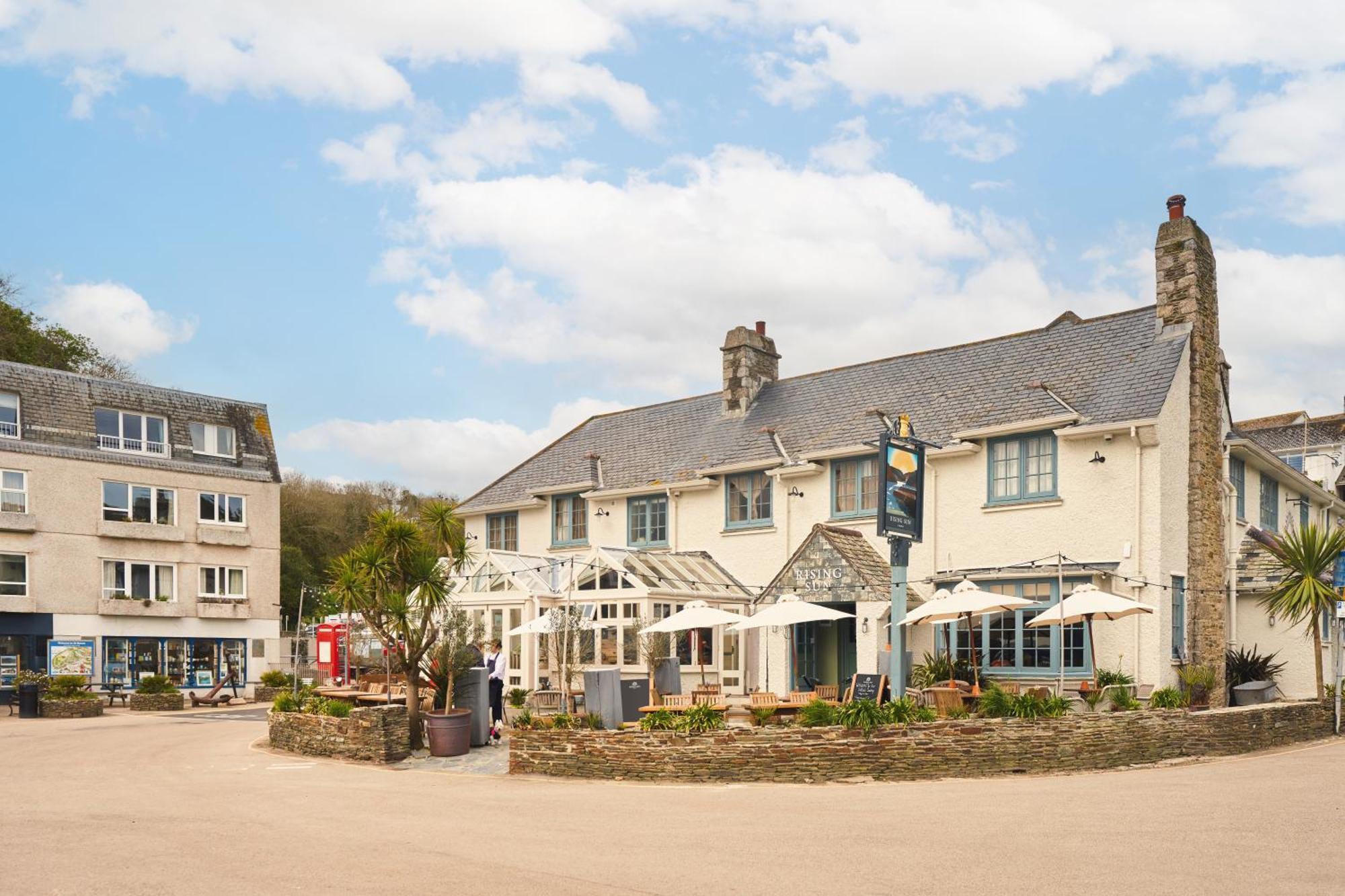 Hotel The Rising Sun St Mawes Zewnętrze zdjęcie